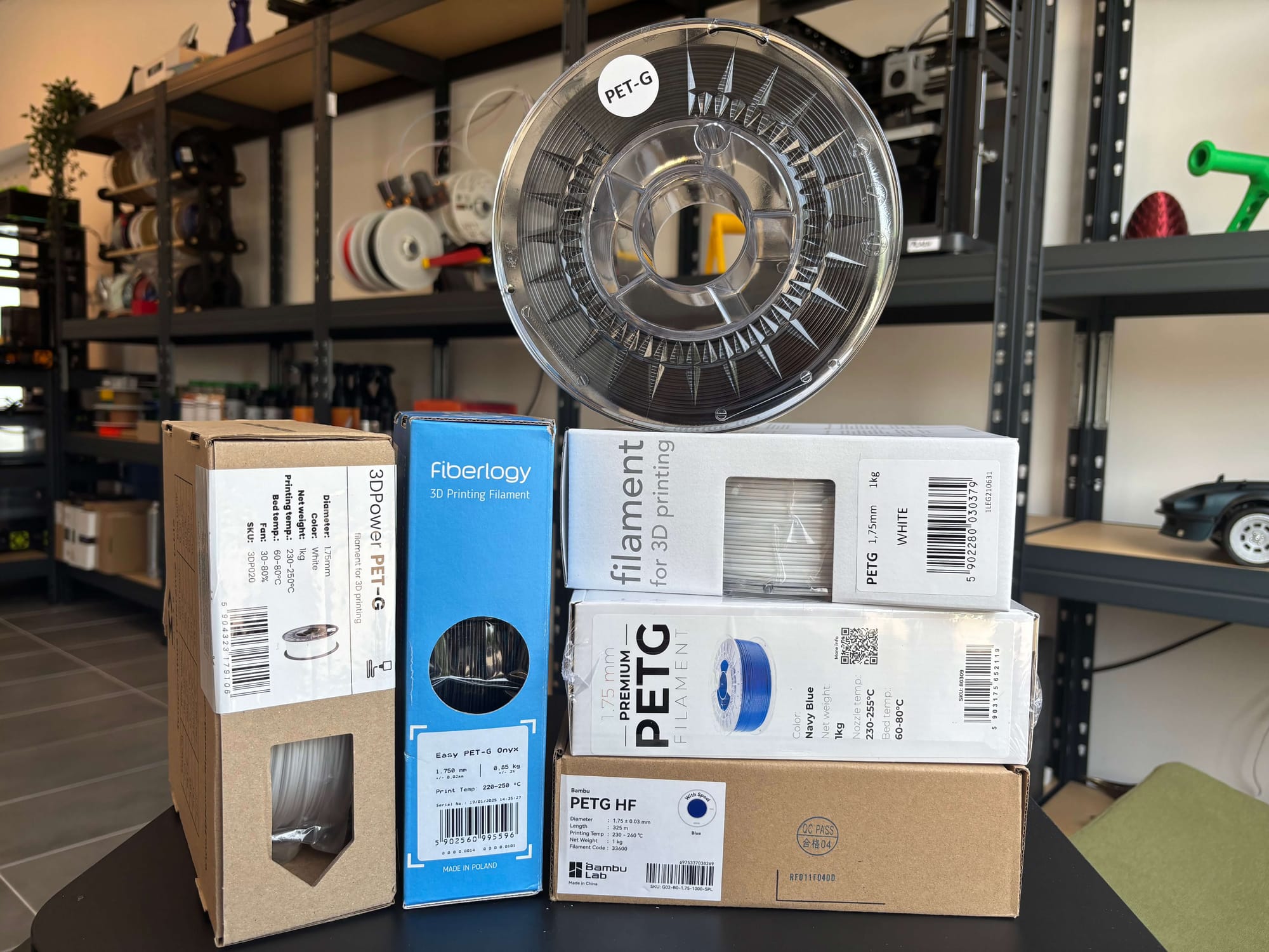 Filament PETG: Průvodce materiálem pro 3D tisk