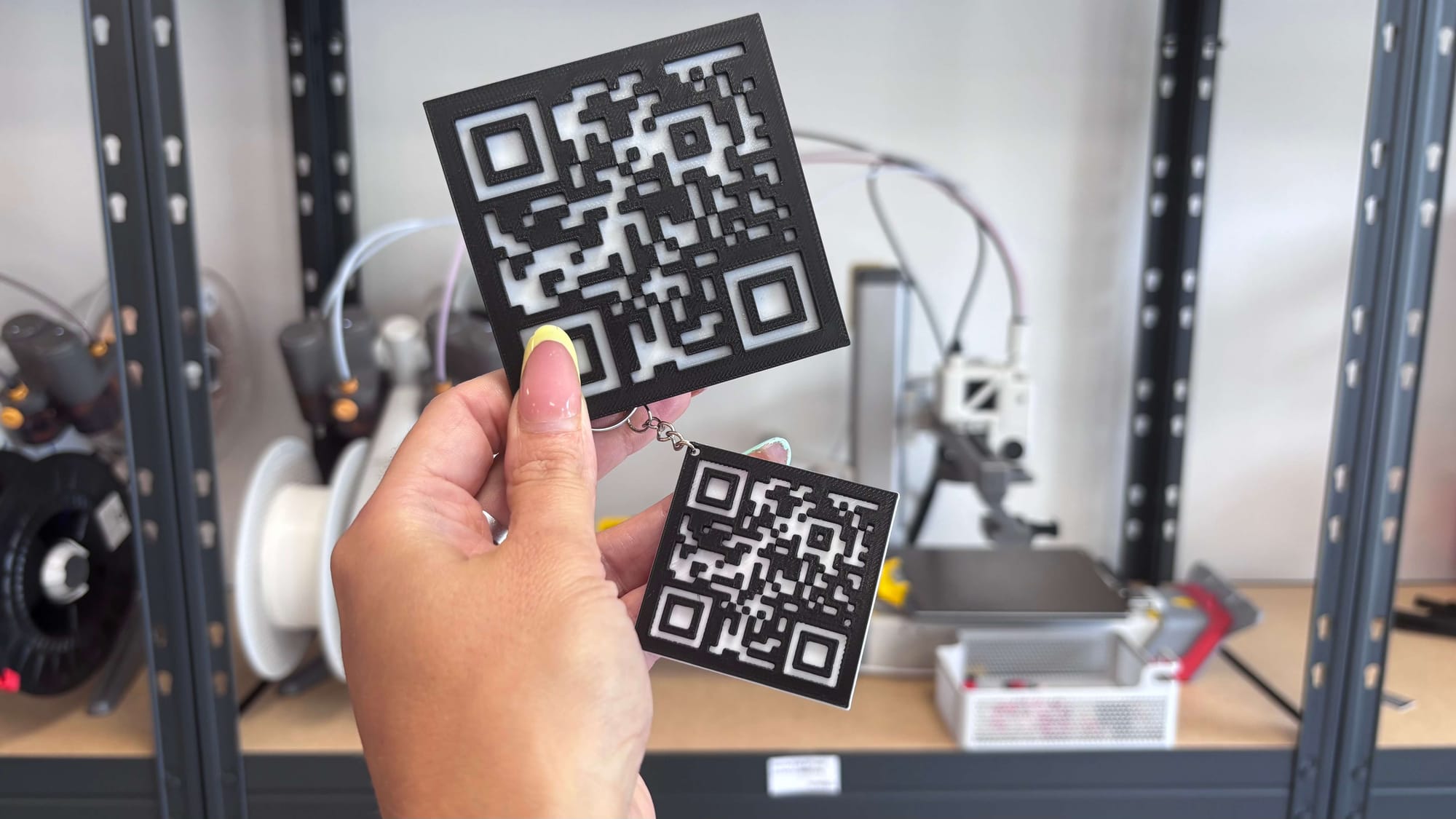 Vlastní 3D QR kód krok za krokem: Od nápadu až po hotový tisk